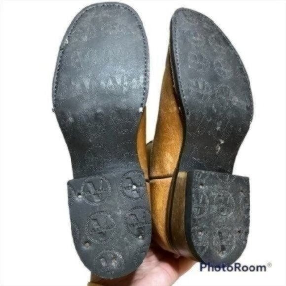 Verthali Cowboy Western Boot Womens Floral Embroidered Size 6.5 Square Toe - Picture 6 of 12